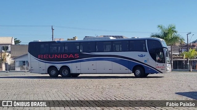 Reunidas Transportes Coletivos 26213 na cidade de Balneário Camboriú, Santa Catarina, Brasil, por Fábio Paixão. Número da foto: #11330331.