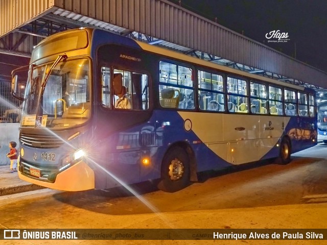 VB Transportes e Turismo 1412 na cidade de Campinas, São Paulo, Brasil, por Henrique Alves de Paula Silva. Número da foto: #11332296.