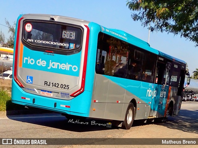 Expresso Rio de Janeiro RJ 142.025 na cidade de Duque de Caxias, Rio de Janeiro, Brasil, por Matheus Breno. Número da foto: #11333564.