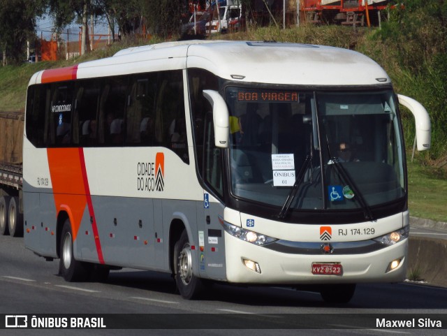 Viação Cidade do Aço RJ 174.129 na cidade de Barra Mansa, Rio de Janeiro, Brasil, por Maxwel Silva. Número da foto: #11333633.