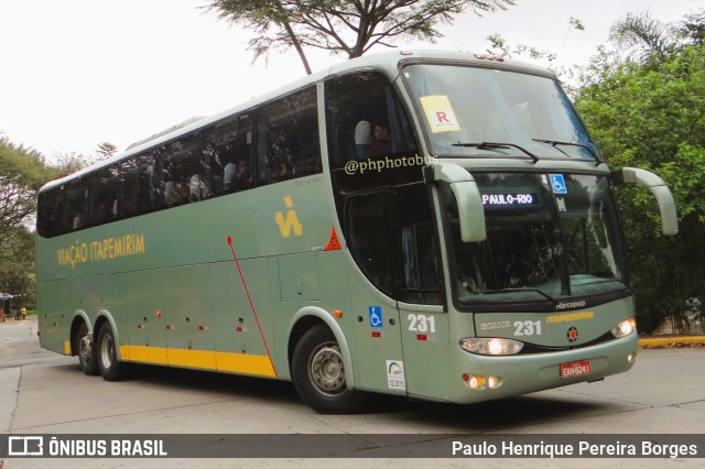 Viação Itapemirim 231 na cidade de São Paulo, São Paulo, Brasil, por Paulo Henrique Pereira Borges. ID da foto: 11334151.