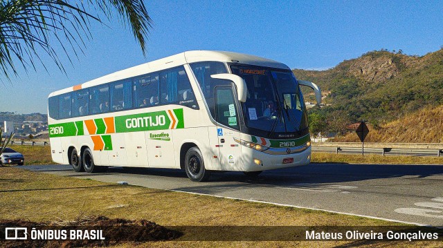 Empresa Gontijo de Transportes 21610 na cidade de Pará de Minas, Minas Gerais, Brasil, por Mateus Oliveira Gonçalves. Número da foto: #11334842.