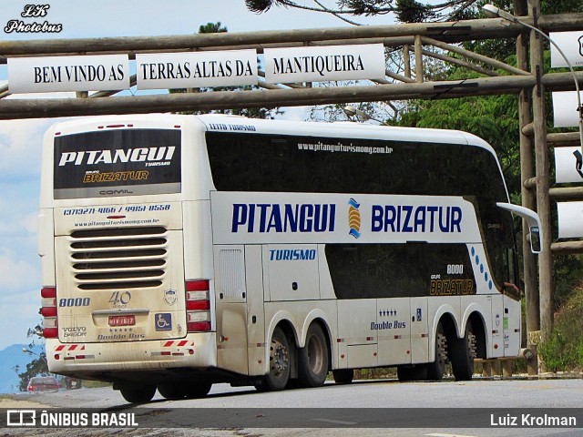 Pitangui Turismo 8000 na cidade de Passa Quatro, Minas Gerais, Brasil, por Luiz Krolman. ID da foto: 11334455.