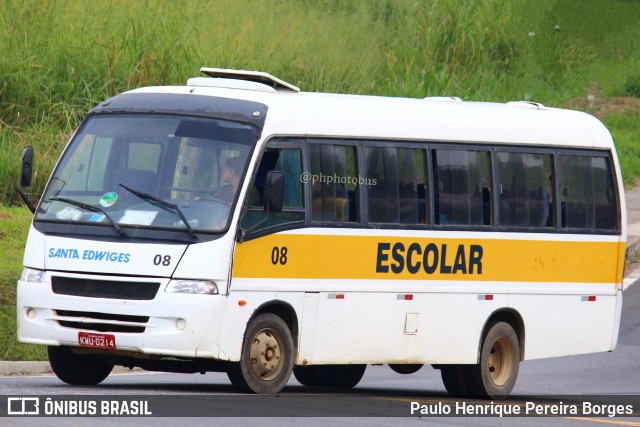 Viação Santa Edwiges e Turismo 08 na cidade de Barra do Piraí, Rio de Janeiro, Brasil, por Paulo Henrique Pereira Borges. Número da foto: #11334296.