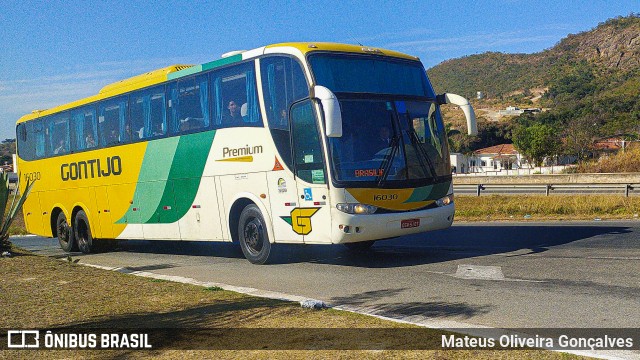 Empresa Gontijo de Transportes 16030 na cidade de Pará de Minas, Minas Gerais, Brasil, por Mateus Oliveira Gonçalves. ID da foto: 11334853.