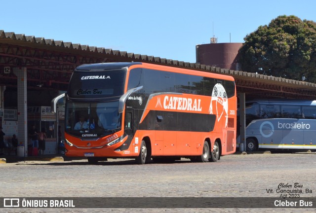 Catedral Turismo 23533 na cidade de Vitória da Conquista, Bahia, Brasil, por Cleber Bus. ID da foto: 11333780.