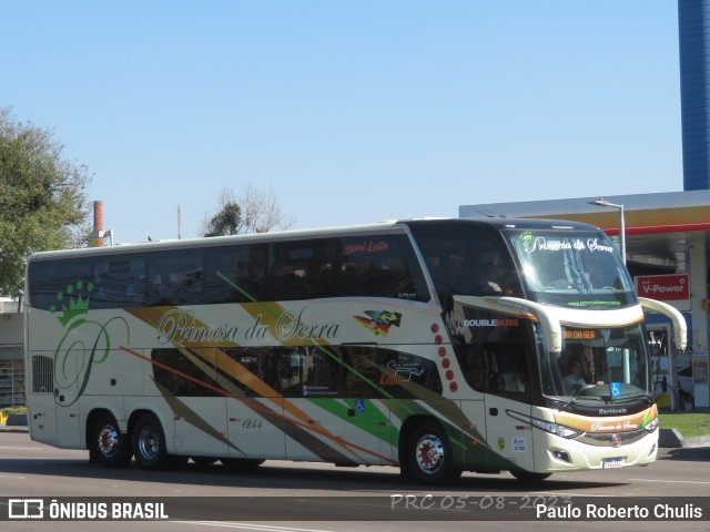 Princesa da Serra Viagens e Turismo 1244 na cidade de Curitiba, Paraná, Brasil, por Paulo Roberto Chulis. ID da foto: 11334838.