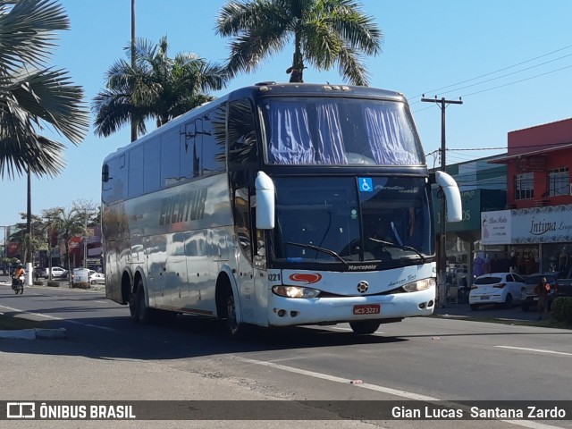 Eucatur - Empresa União Cascavel de Transportes e Turismo 4221 na cidade de Ji-Paraná, Rondônia, Brasil, por Gian Lucas  Santana Zardo. ID da foto: 11333821.