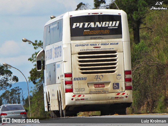 Pitangui Turismo 8000 na cidade de Passa Quatro, Minas Gerais, Brasil, por Luiz Krolman. ID da foto: 11334448.