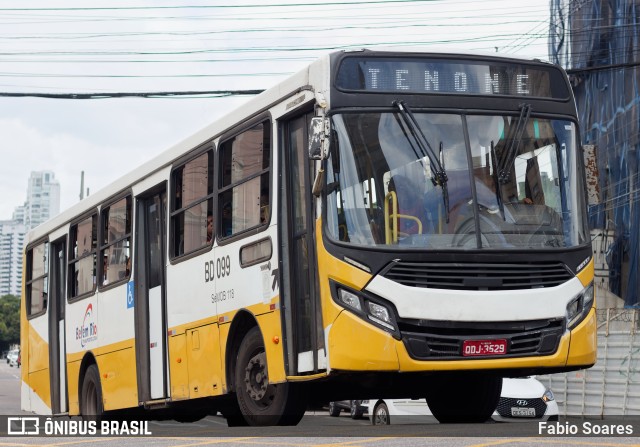 Belém Rio Transportes BD-099 na cidade de Belém, Pará, Brasil, por Fabio Soares. Número da foto: #11334340.