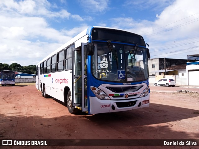 Consórcio Navegantes - 02 > Viação São Jorge > Transurb Transporte Urbano 02108 na cidade de João Pessoa, Paraíba, Brasil, por Daniel da Silva. Número da foto: #11333731.