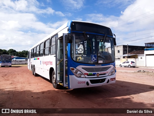 Consórcio Navegantes - 02 > Viação São Jorge > Transurb Transporte Urbano 02108 na cidade de João Pessoa, Paraíba, Brasil, por Daniel da Silva. ID da foto: 11333731.