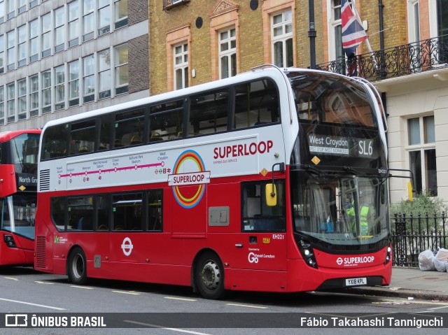 London Central EH221 na cidade de London, Greater London, Inglaterra, por Fábio Takahashi Tanniguchi. Número da foto: #11334663.