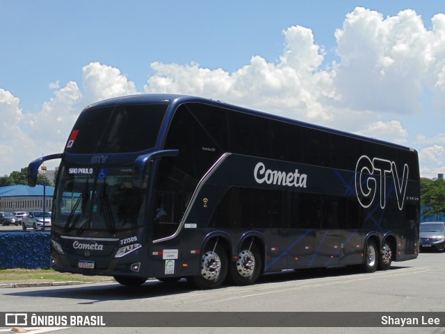 Viação Cometa 721309 na cidade de São Paulo, São Paulo, Brasil, por Shayan Lee. Número da foto: #11336914.