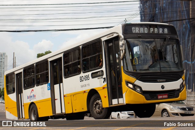 Belém Rio Transportes BD-095 na cidade de Belém, Pará, Brasil, por Fabio Soares. ID da foto: 11335893.