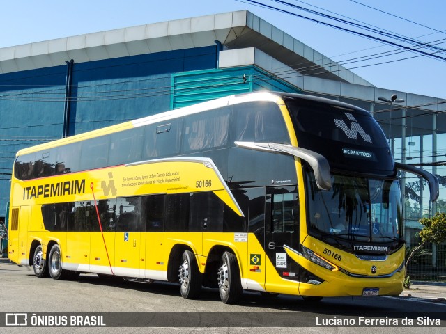 Viação Nova Itapemirim 50166 na cidade de São Paulo, São Paulo, Brasil, por Luciano Ferreira da Silva. ID da foto: 11336424.