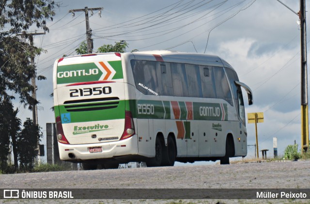 Empresa Gontijo de Transportes 21350 na cidade de Rio Largo, Alagoas, Brasil, por Müller Peixoto. ID da foto: 11335196.