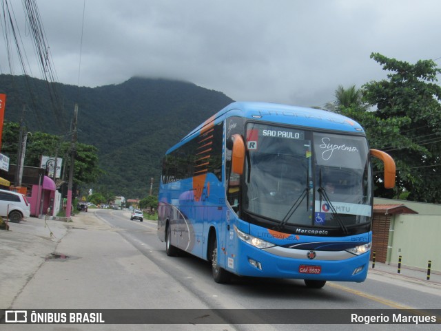 Litorânea Transportes Coletivos 5983 na cidade de Ubatuba, São Paulo, Brasil, por Rogerio Marques. ID da foto: 11335398.