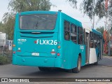 Metbus 809 na cidade de Maipú, Santiago, Metropolitana de Santiago, Chile, por Benjamín Tomás Lazo Acuña. Número da foto: #:id.