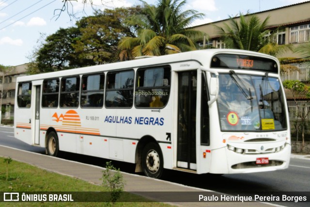 Viação Agulhas Negras RJ 169.011 na cidade de Volta Redonda, Rio de Janeiro, Brasil, por Paulo Henrique Pereira Borges. Número da foto: #11338292.