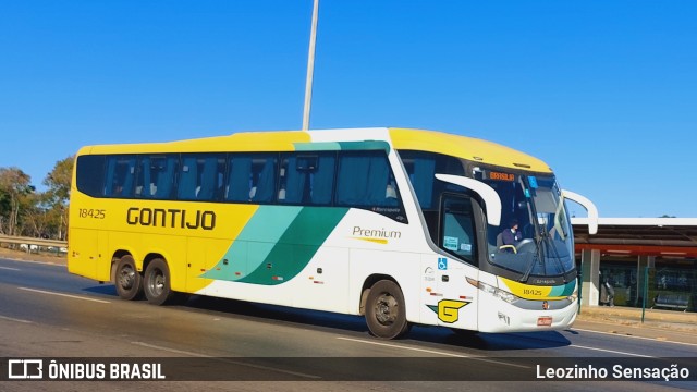 Empresa Gontijo de Transportes 18425 na cidade de Park Way, Distrito Federal, Brasil, por Leozinho Sensação. ID da foto: 11338681.