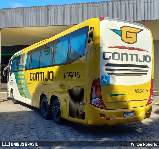 Empresa Gontijo de Transportes 16505 na cidade de Governador Valadares, Minas Gerais, Brasil, por Wilton Roberto. ID da foto: 11337855.