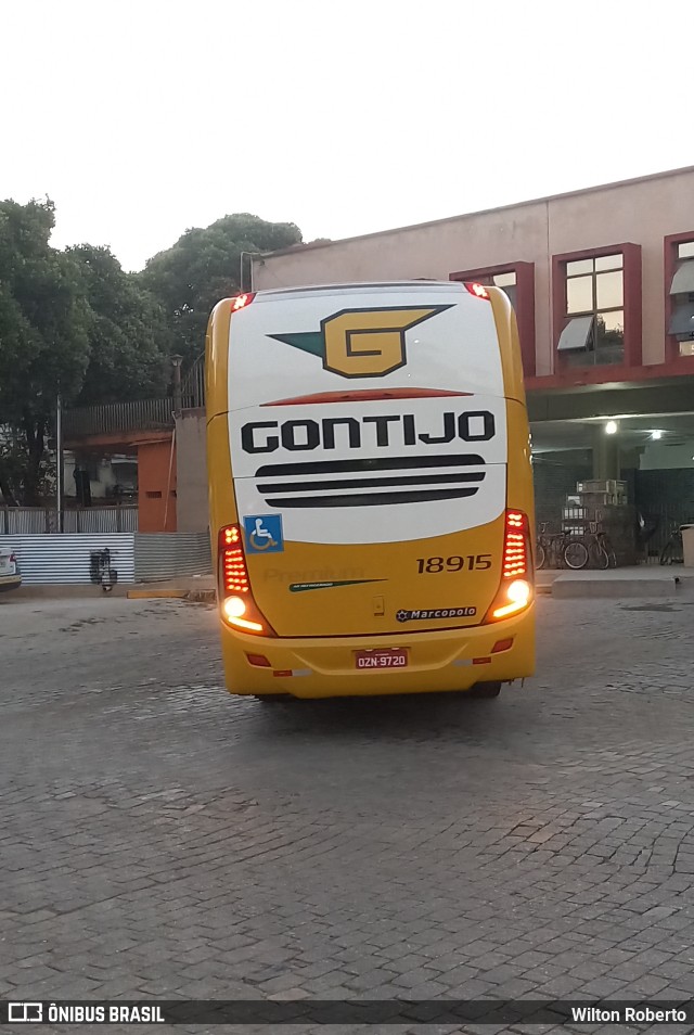 Empresa Gontijo de Transportes 18915 na cidade de Governador Valadares, Minas Gerais, Brasil, por Wilton Roberto. Número da foto: #11338808.