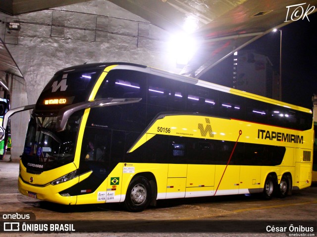 Viação Nova Itapemirim 50156 na cidade de Belo Horizonte, Minas Gerais, Brasil, por César Ônibus. Número da foto: #11338686.
