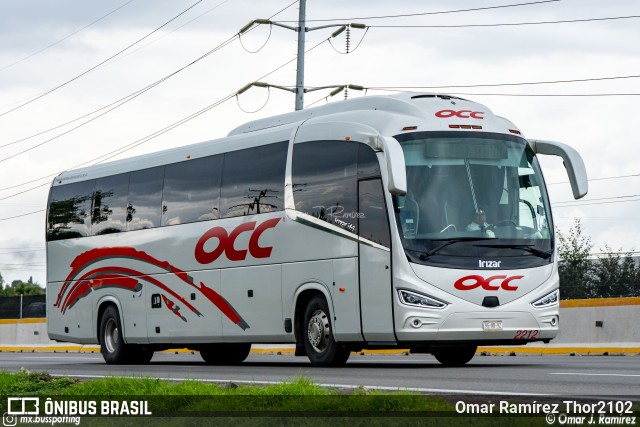 OCC - Ómnibus Cristóbal Colón 2212 na cidade de Coronango, Puebla, México, por Omar Ramírez Thor2102. Número da foto: #11337007.