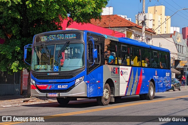Next Mobilidade - ABC Sistema de Transporte 82.637 na cidade de São Bernardo do Campo, São Paulo, Brasil, por Valdir Garcia. Número da foto: #11338033.