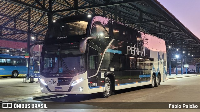 Empresa de Ônibus Nossa Senhora da Penha 61265 na cidade de Embu das Artes, São Paulo, Brasil, por Fábio Paixão. Número da foto: #11339446.