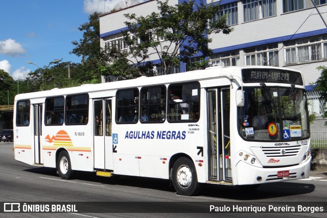 Viação Agulhas Negras RJ 169.010 na cidade de Volta Redonda, Rio de Janeiro, Brasil, por Paulo Henrique Pereira Borges. Número da foto: #11338275.