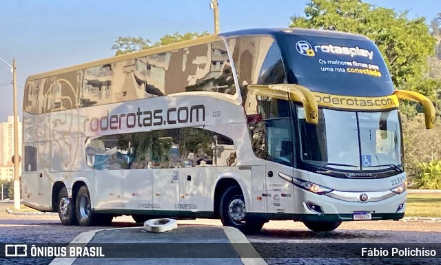 RodeRotas - Rotas de Viação do Triângulo 2233 na cidade de Jundiaí, São Paulo, Brasil, por Fábio Polichiso. Número da foto: #11338677.