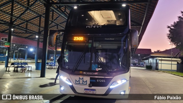 Empresa de Ônibus Nossa Senhora da Penha 61265 na cidade de Embu das Artes, São Paulo, Brasil, por Fábio Paixão. ID da foto: 11339448.