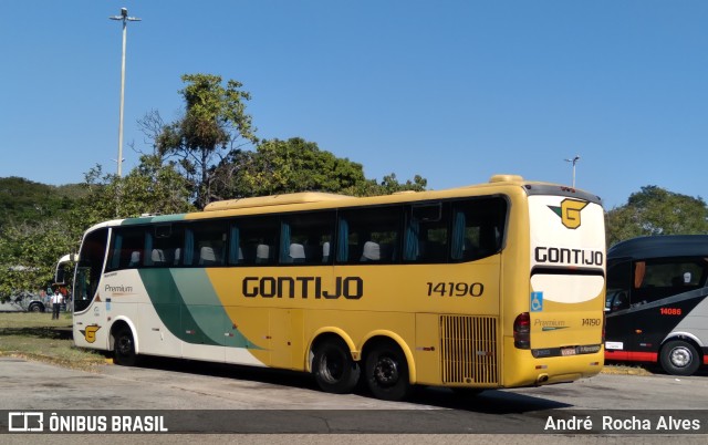 Empresa Gontijo de Transportes 14190 na cidade de São Paulo, São Paulo, Brasil, por André  Rocha Alves. ID da foto: 11337192.