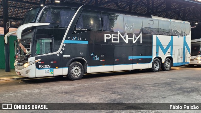 Empresa de Ônibus Nossa Senhora da Penha 58009 na cidade de Embu das Artes, São Paulo, Brasil, por Fábio Paixão. Número da foto: #11337427.