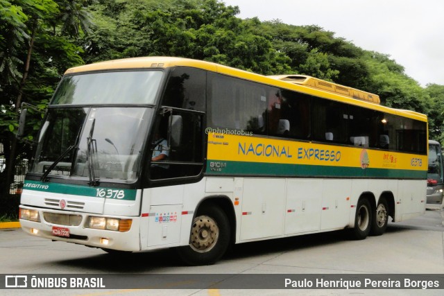 Nacional Expresso 16378 na cidade de São Paulo, São Paulo, Brasil, por Paulo Henrique Pereira Borges. ID da foto: 11341727.