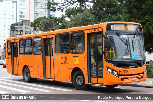 Auto Viação Redentor HI018 na cidade de Curitiba, Paraná, Brasil, por Paulo Henrique Pereira Borges. Número da foto: #11341692.