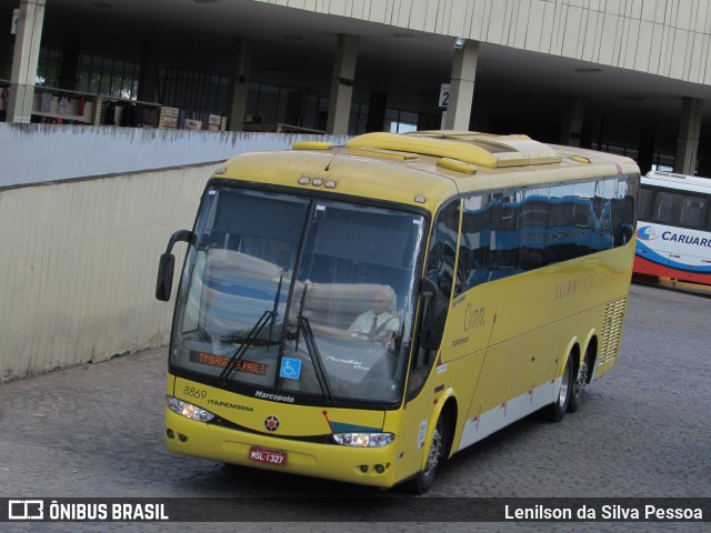 Viação Itapemirim 8869 na cidade de Caruaru, Pernambuco, Brasil, por Lenilson da Silva Pessoa. Número da foto: #11341006.