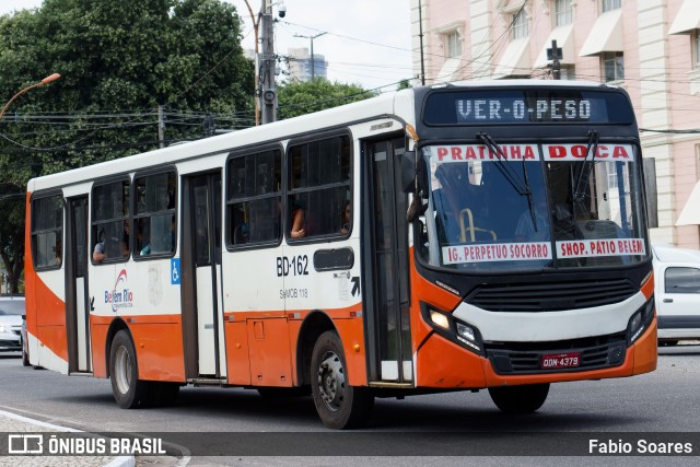 Belém Rio Transportes BD-162 na cidade de Belém, Pará, Brasil, por Fabio Soares. ID da foto: 11342638.