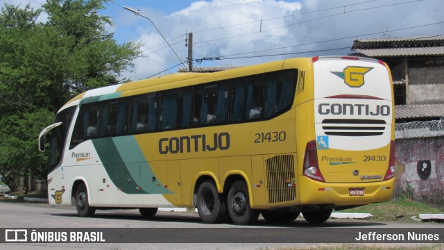 Empresa Gontijo de Transportes 21430 na cidade de Recife, Pernambuco, Brasil, por Jefferson Nunes. ID da foto: 11339521.