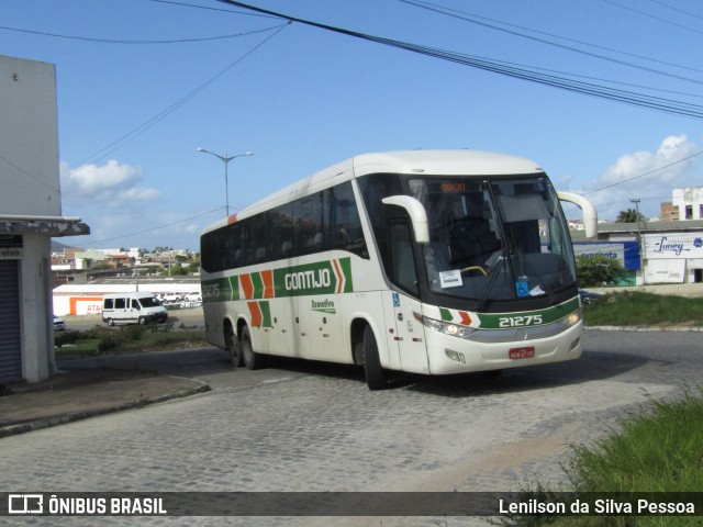 Empresa Gontijo de Transportes 21275 na cidade de Caruaru, Pernambuco, Brasil, por Lenilson da Silva Pessoa. ID da foto: 11341259.