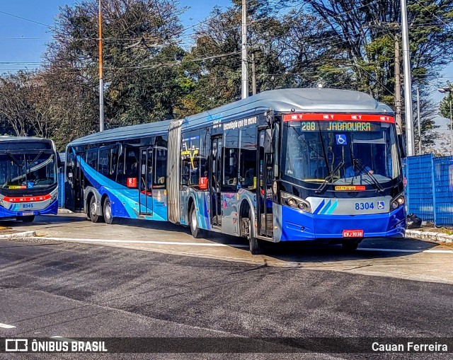 Next Mobilidade - ABC Sistema de Transporte 8304 na cidade de São Paulo, São Paulo, Brasil, por Cauan Ferreira. ID da foto: 11339522.