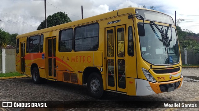Via Metro Transportes Urbanos 3470 na cidade de Ilhéus, Bahia, Brasil, por Wesllei Santos. Número da foto: #11341851.
