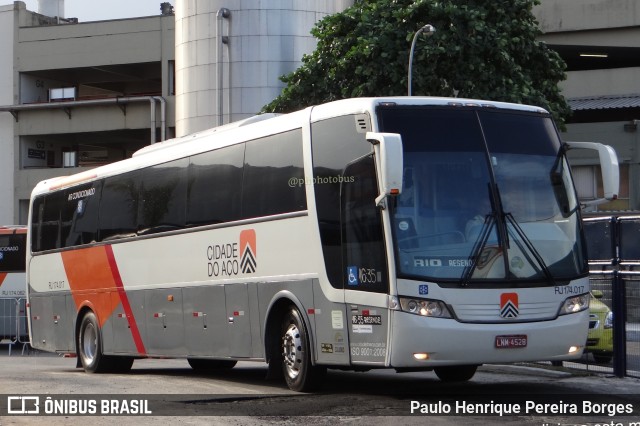 Viação Cidade do Aço RJ 174.017 na cidade de Rio de Janeiro, Rio de Janeiro, Brasil, por Paulo Henrique Pereira Borges. Número da foto: #11344526.