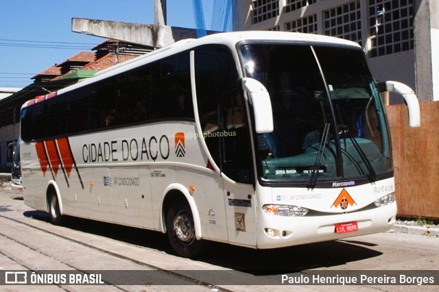Viação Cidade do Aço RJ 174.016 na cidade de Rio de Janeiro, Rio de Janeiro, Brasil, por Paulo Henrique Pereira Borges. Número da foto: #11344499.