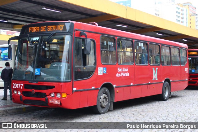Auto Viação São José dos Pinhais 20177 na cidade de Curitiba, Paraná, Brasil, por Paulo Henrique Pereira Borges. Número da foto: #11344293.