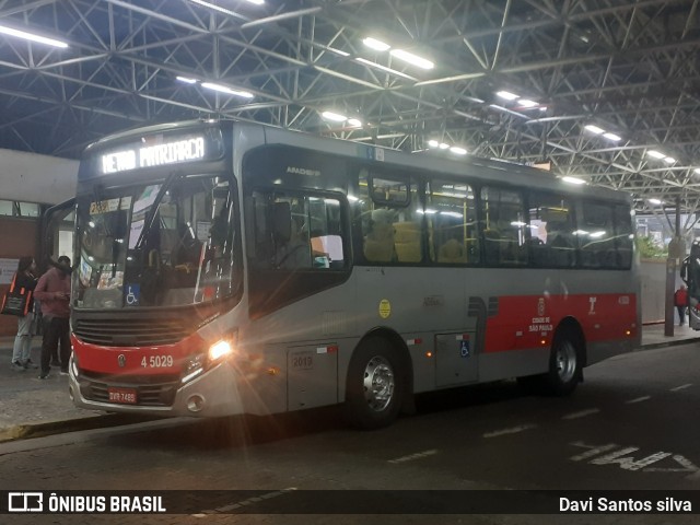 Allibus Transportes 4 5029 na cidade de São Paulo, São Paulo, Brasil, por Davi Santos Silva. ID da foto: 11344531.