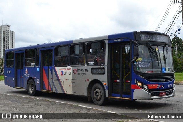 Viação Pirajuçara 11.761 na cidade de Taboão da Serra, São Paulo, Brasil, por Eduardo Ribeiro. Número da foto: #11344077.