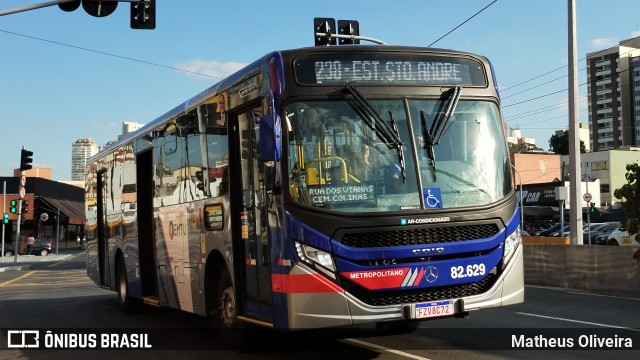 Next Mobilidade - ABC Sistema de Transporte 82.629 na cidade de São Bernardo do Campo, São Paulo, Brasil, por Matheus Oliveira. ID da foto: 11342999.